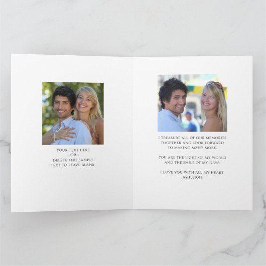 Jubileum Aangepaste tekst voor Aangepaste tekst vo Kaart (Binnen)