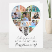 Jubileum Aangepaste tekst voor Aangepaste tekst vo Kaart (Voorkant)