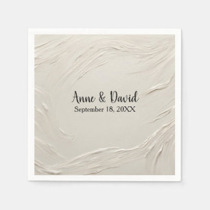 Jubileum Abstracte ivoren textuur Servet