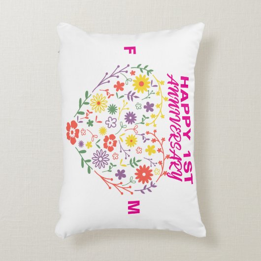 Jubileum Accent Kussen (Voorkant(Verticaal))