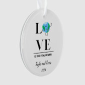 Jubileum Acryl Ornament (gepersonaliseerd) (voorkant)