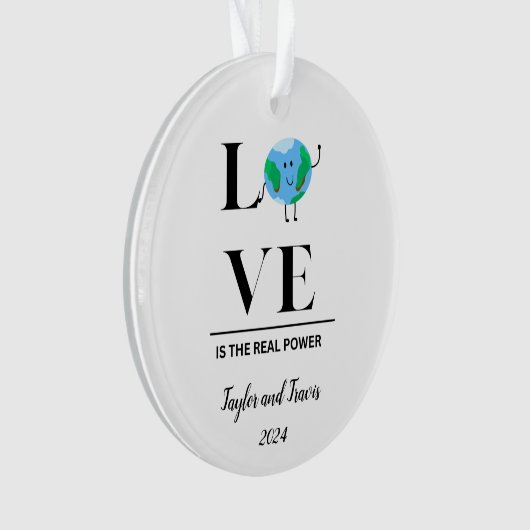 Jubileum Acryl Ornament (gepersonaliseerd) (voorkant)