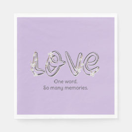 Jubileum Almond Blossom Love Text Servet