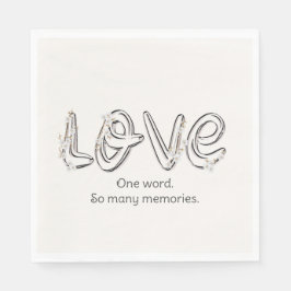 Jubileum Almond Blossom Love Text Servet