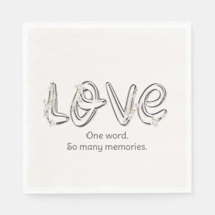 Jubileum Almond Blossom Love Text Servet