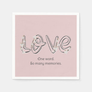 Jubileum Almond Blossom Love Text Servet