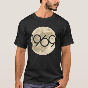 Jubileum Apollo 11 1969 Moon Landing T-shirt