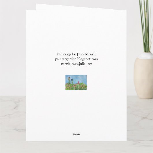 Jubileum Arbor Kaart (Achterkant)