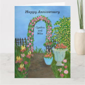 Jubileum Arbor Kaart (Voorkant)