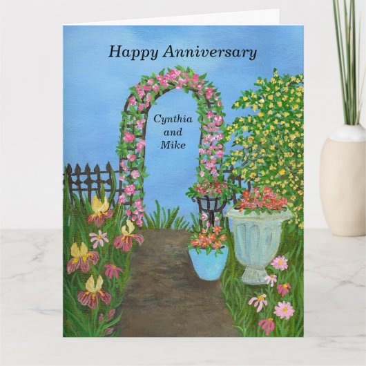 Jubileum Arbor Kaart (Voorkant)