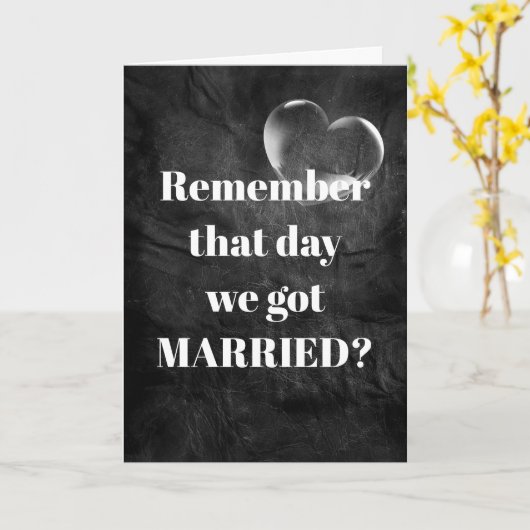 Jubileum belletje op leder kaart (Gele Bloem)