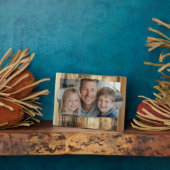 Jubileum Beste Vaderdag Vaderdag Aangepaste foto Fotoplaat (Zijkant)