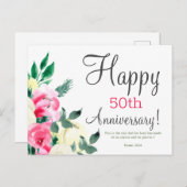 Jubileum Bijbel Briefkaart (Voorkant / Achterkant)