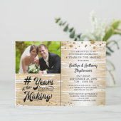 Jubileum Black Gold JAREN IN DE MAKING Kaart (Staand voorkant)