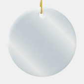 Jubileum Black Swirl Diamond 60th Wedding Keramisch Ornament (Achterkant)