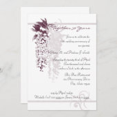 Jubileum Blaueregen Kaart (Voorkant / Achterkant)