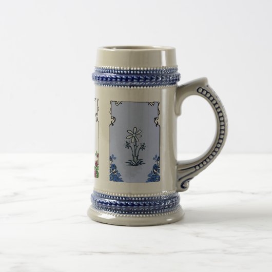  Jubileum blauw Bierpul (Rechts)