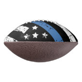 Jubileum blauwe lijn van politie american football (Gedraaid 90)