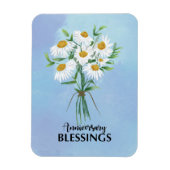 Jubileum Blessings Bouquet of Daisies Magneet (Verticaal)