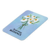 Jubileum Blessings Bouquet of Daisies Magneet (Linkerzijde)