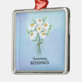 Jubileum Blessings Bouquet of Daisies Metalen Ornament (Links)