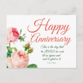 Jubileum Bloemrijke Psalm 118:24   Briefkaart (Voorkant)