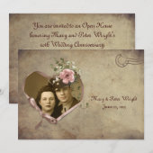  Jubileum Briefkaart - Uitnodiging (Voorkant / Achterkant)