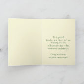 Jubileum Broeder & zuster in de wet Kaart (Binnen)