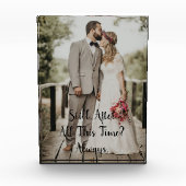 Jubileum bruiloft altijd fotoblokken (Voorkant)