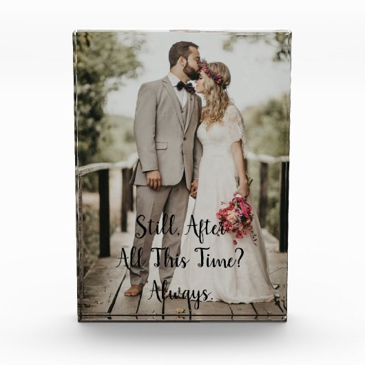 Jubileum bruiloft altijd fotoblokken (Voorkant)