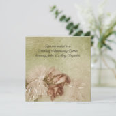 Jubileum bruiloft kaart (Staand voorkant)