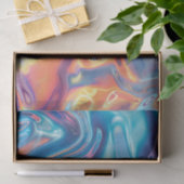 Jubileum Bruiloft Verjaardag Iriserend Metallic 5 Tissuepapier (Geschenk)