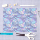 Jubileum Bruiloft Verjaardag Iriserend Metallic 7 Tissuepapier (Craft)