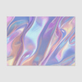 Jubileum Bruiloft Verjaardag Iriserende Stof 2 Tissuepapier (Voorkant)