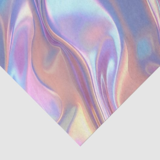 Jubileum Bruiloft Verjaardag Iriserende Stof 2 Tissuepapier (Detail)