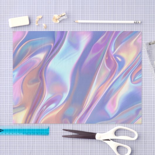 Jubileum Bruiloft Verjaardag Iriserende Stof 2 Tissuepapier (Craft)