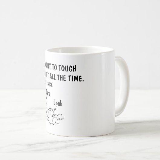 Jubileum cadeaus voor, Vriendin of vrouw Mok (Voorkant rechts)