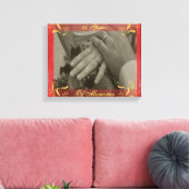 Jubileum Canvas Afdruk (Insitu (Woonkamer))