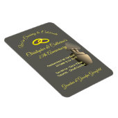 Jubileum Celebration Grijze Stateroom Deurmarkerin Magneet (Rechterzijde)