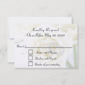 Jubileum Celebration RSVP-kaart Kaart (Voorkant)