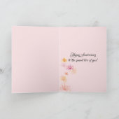 Jubileum Champagne en Confetti Kaart (Binnen)