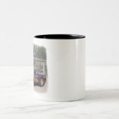 Jubileum Chevy Corvette Pace Car. 2003 Tweekleurige Koffiemok (Center)