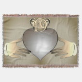 Jubileum Claddaugh PhotoThrow Blanket Deken (Voorkant)