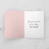 Jubileum Clothespin Paar Feestdagen Kaart (Binnen)