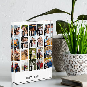 Jubileum Collage Je bent nog steeds de One 20 Phot Fotoblokken