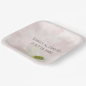 Jubileum Cosmos Flower Papieren Bordje (Gebogen)