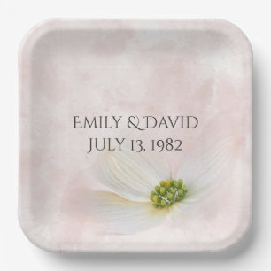 Jubileum Cosmos Flower Papieren Bordje