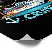 Jubileum Cruise 2025 Koppel Vieren Poster (Hoek)