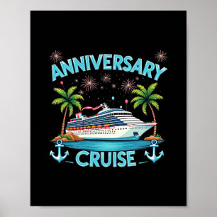 Jubileum Cruise 2025 Koppel Vieren Poster