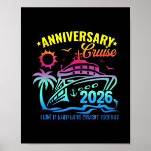 Jubileum Cruise 2026 Samen Herinneringen Maken V Poster